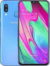 un Samsung Galaxy A40 da riparare
