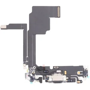 iphone 15 pro con connettore di ricarica danneggiato