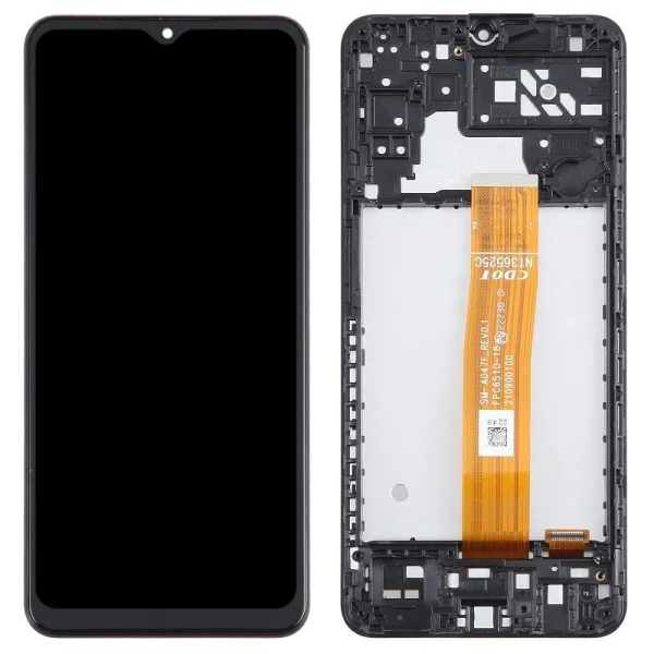 Galaxy A04s con vetro rotto